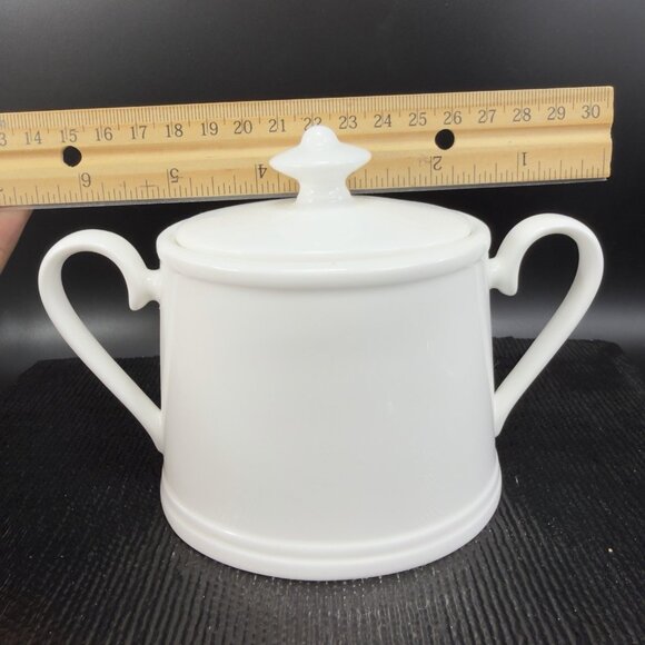 Villeroy & Boch 1748 Premium Bone China Sugar Bowl Container W Lid Porcelain VTG - Picture 3 of 10